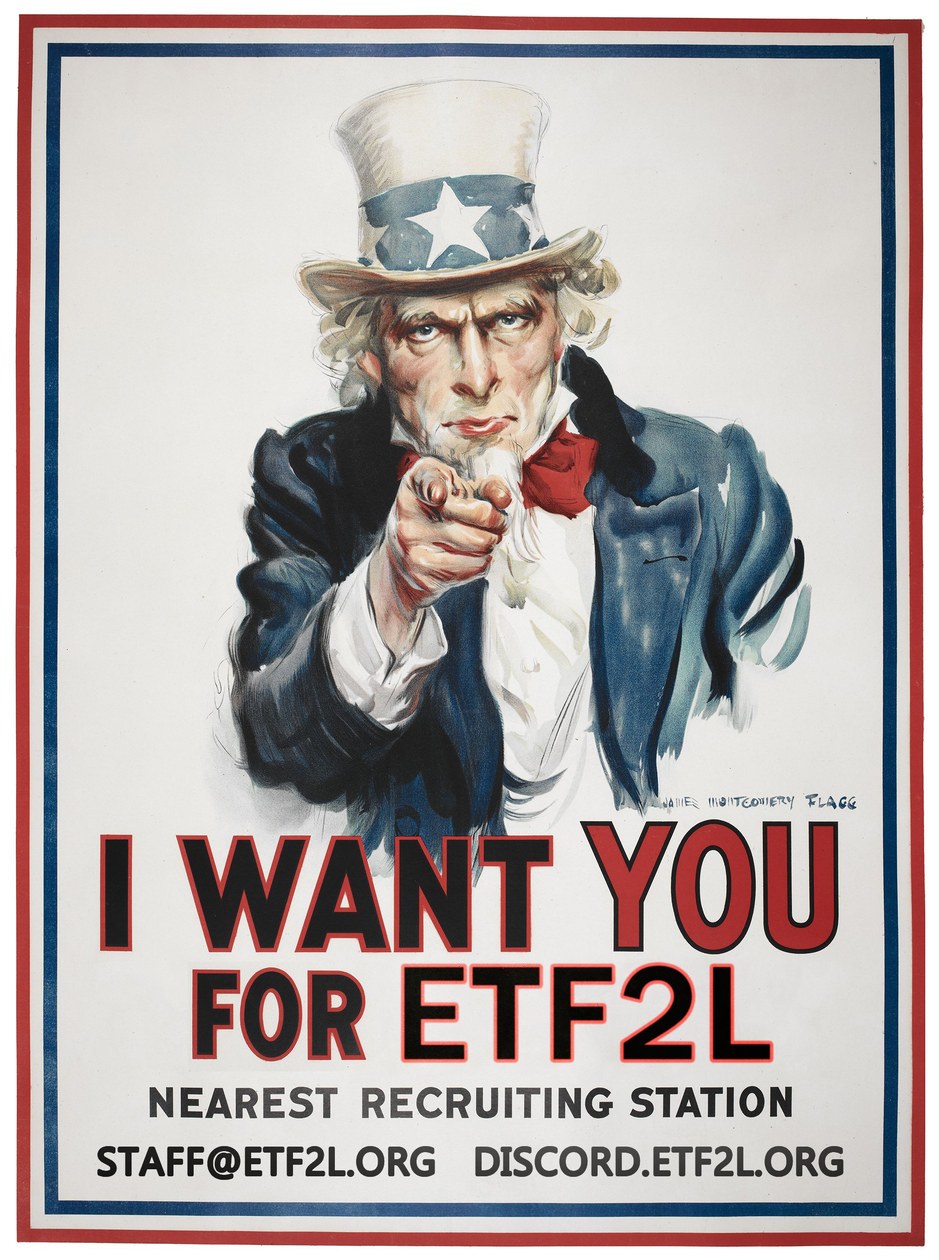 I want YOU for ETF2L Staff – ETF2L is recruiting!